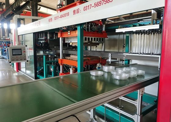 3 स्टेशन 380v ब्लिस्टर बनाने की मशीन सकारात्मक और नकारात्मक दबाव