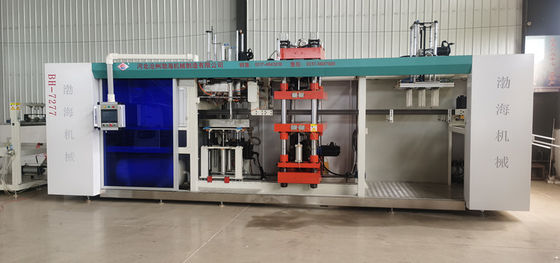 प्लास्टिक खाद्य बॉक्स पीपी . के लिए हाई स्पीड 125 मिमी स्वचालित ब्लिस्टर बनाने की मशीन